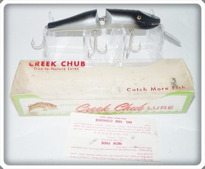 Creek Chub Silver Shiner Deep Diving Jointed Husky Pikie Lure 3003 DD
