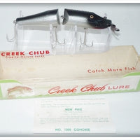 Vintage Creek Chub Silver Shiner Jointed Husky Pikie 3003 DD In Box