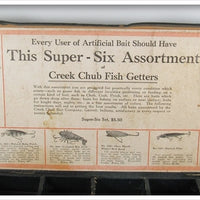 Creek Chub Fish Getters Super Six Assortment Set In Box