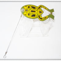 Vintage Heddon Frog Spot Spoony Frog Lure 3209B