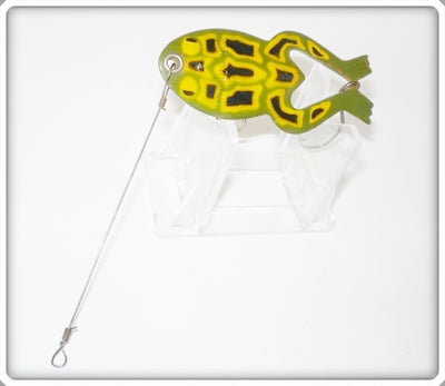 Vintage Heddon Frog Spot Spoony Frog Lure 3209B