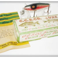 Vintage Creek Chub Dace River Scamp Lure 4305 In Box