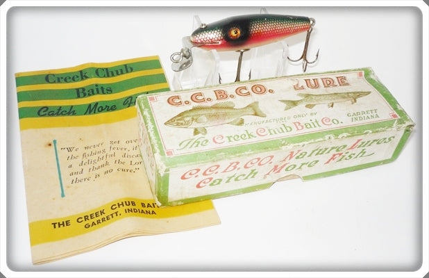 Vintage Creek Chub Dace River Scamp Lure 4305 In Box