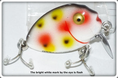 Vintage Heddon Strawberry Spotted Tiny Punkinseed Lure 380 S
