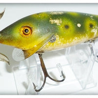 Vintage Heddon Frog Spot Spin Diver Lure 3009B 