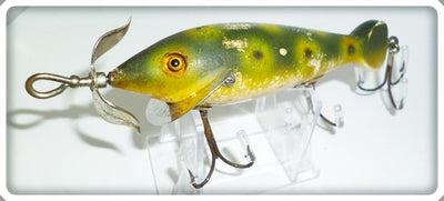 Vintage Heddon Frog Spot Spin Diver Lure 3009B 