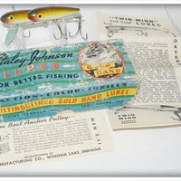 Vintage Staley Johnson Twin Minn Lure In Box