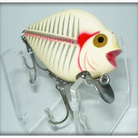 Vintage Heddon Red & White Shore Floating Punkinseed Lure 742XS