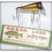 Vintage Creek Chub White Scale Plunker Lure 3225 In Box
