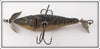 Vintage Wilcox Wiggler Wood Minnow Lure
