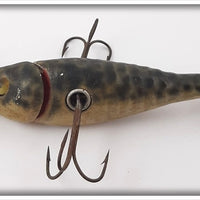 Vintage Wilcox Wiggler Wood Minnow Lure