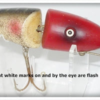 Vintage Jack's Tackle Red Head & Spots With Glitter Wig-L-Lure