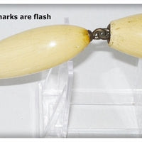 Vintage Jamison Yellow & White Wig Wag Gep Bait Lure