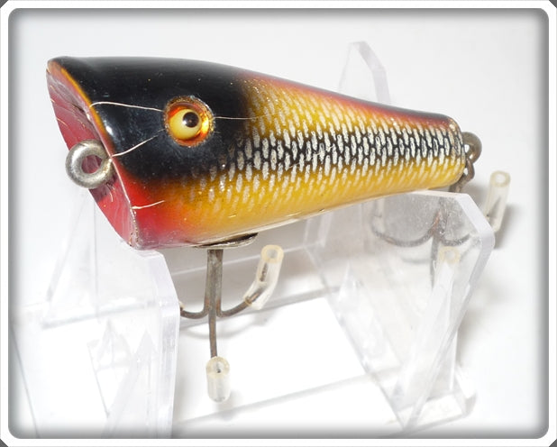 Vintage Creek Chub White Scale Midget Plunker Lure 5925