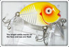 Vintage Heddon Yellow Shore Tiny Punkinseed Lure 380 XRY 