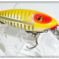 Vintage Heddon Yellow Shore 110 River Runt Lure 119XRY