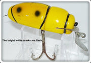Vintage Creek Chub Yellow Beetle 3800 Special Lure