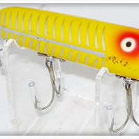 Vintage Heddon Yellow Shore Lucky 13 Lure 2500 XRY