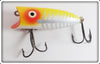 Heddon Yellow Shore White Belly W/ Scales Baby Lucky 13