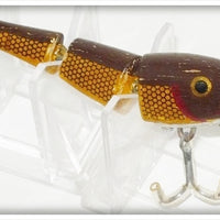 Vintage Illinois Jointed River Minnow Lure